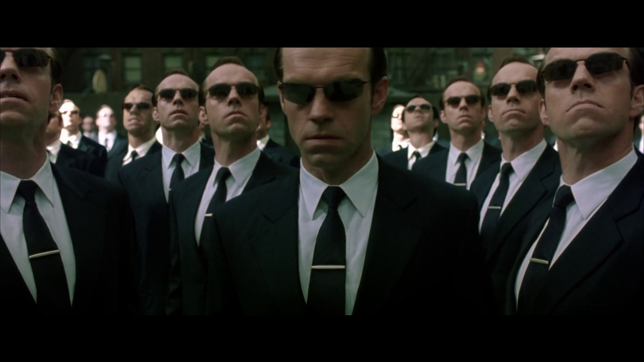 Agent Smith in The Matrix