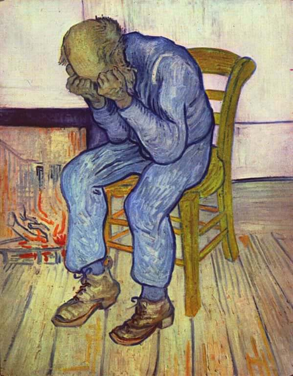 At Eternity&rsquo;s Gate by Vincent Van Gogh